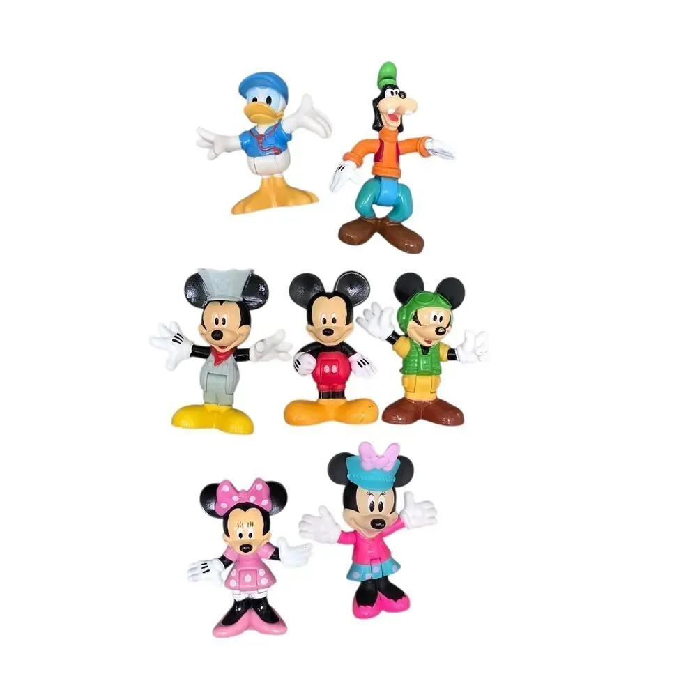 Disney Mickey and Friends Vehicle Playset - Red, Yellow, Green